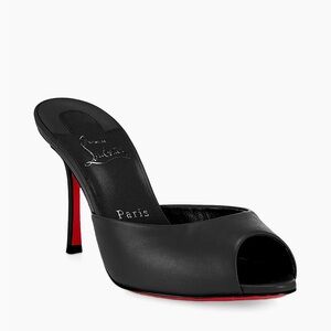 Christian Louboutin Me Dolly 85MM Leather Mules